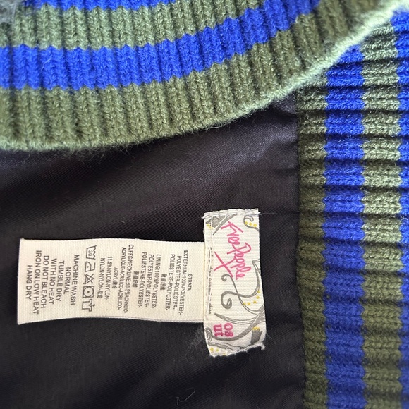 Free people oversized Sherpa varsity vest - Picture 3 of 4